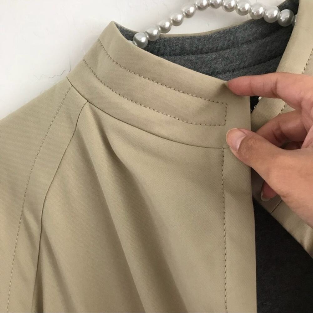Marc by Marc Jacobs Light Taupe 3/4 Trench Coat - Picture 9 of 11